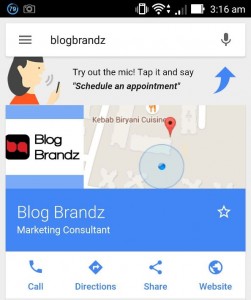 BlogBrandz Google Local Business Listing 4