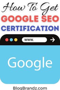 Google SEO Certification