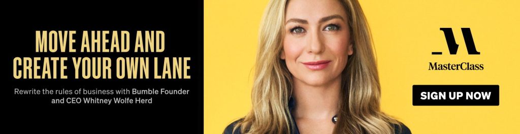 Whitney Wolfe Herd MasterClass