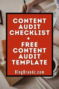 Content Audit Template