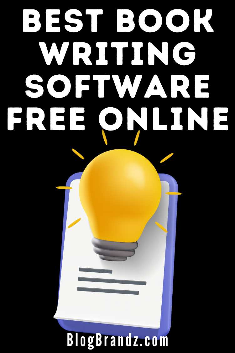 Book Writing Software Free Online