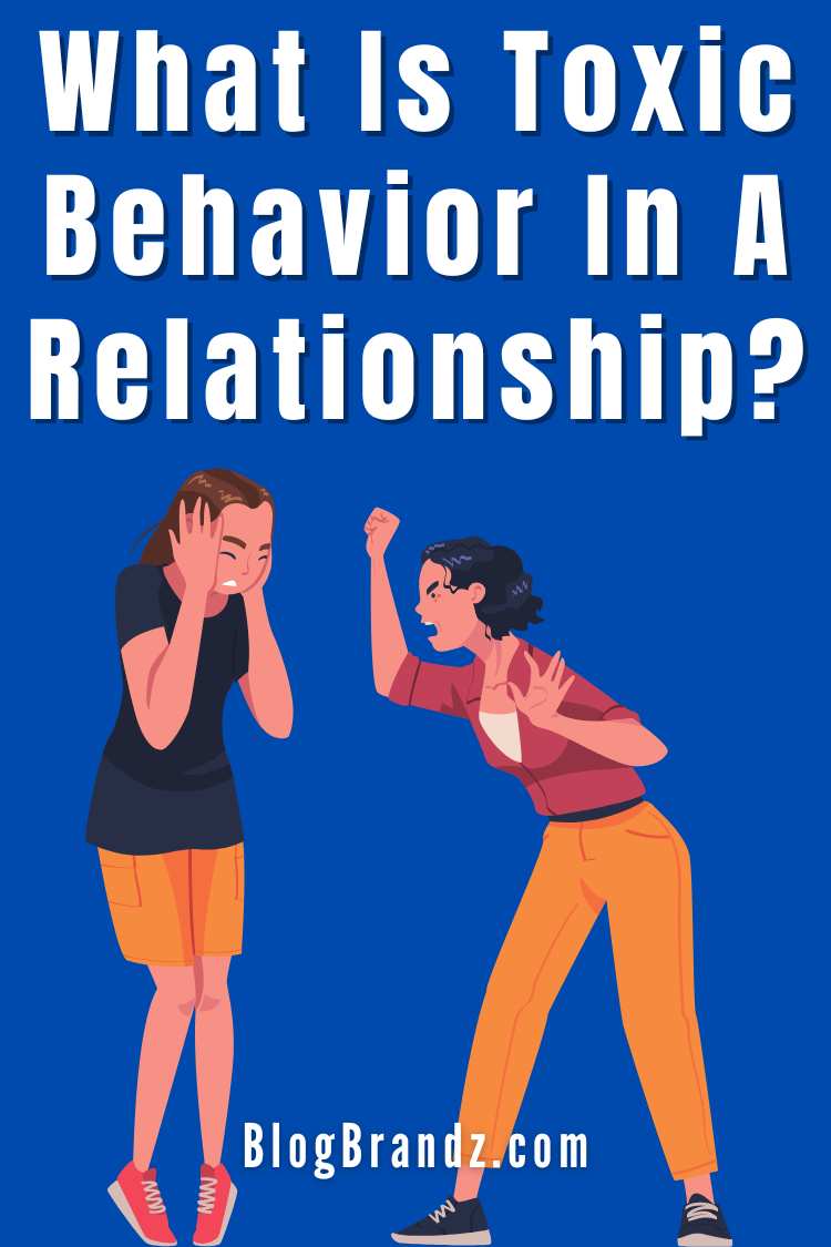 Toxic Behavior in a Relationship