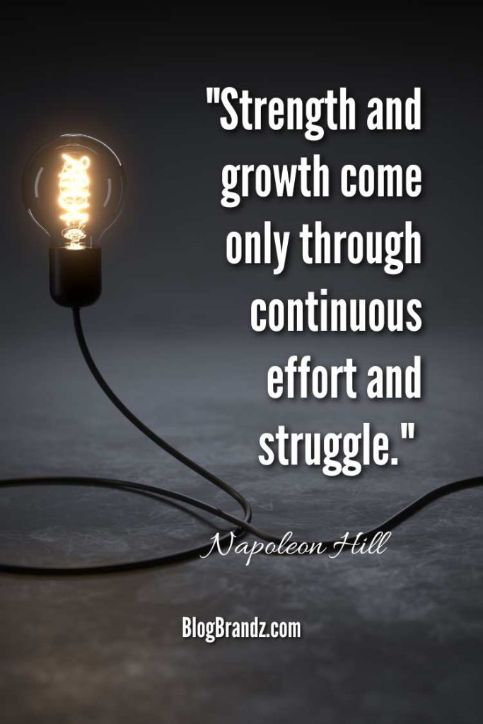 napoleon hill growth mindset quotes